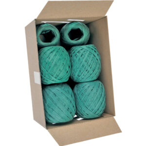 Bast Raffia - 7 mm x 30 m, dunkelgrün