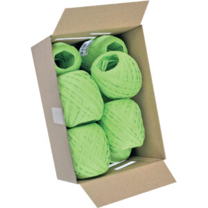Bast Raffia - 7 mm x 30 m, apfelgrün