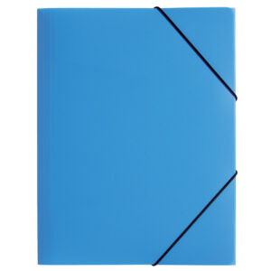 Gummizugmappe Lucy Colours - A3, PP, hellblau transluzent