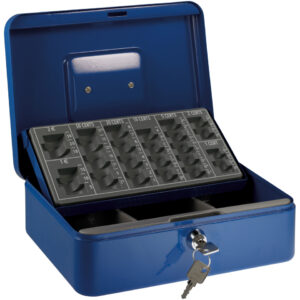 Geldzählkassette "Euro" - 250 x 180 x 90 mm, blau