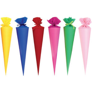 Bastelschultüte Buntkarton sortiert 70 cm