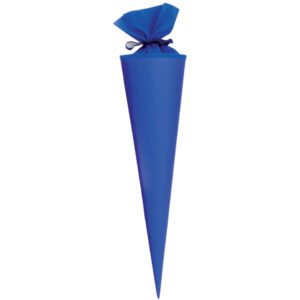 Bastelschultüte Buntkarton blau 70 cm