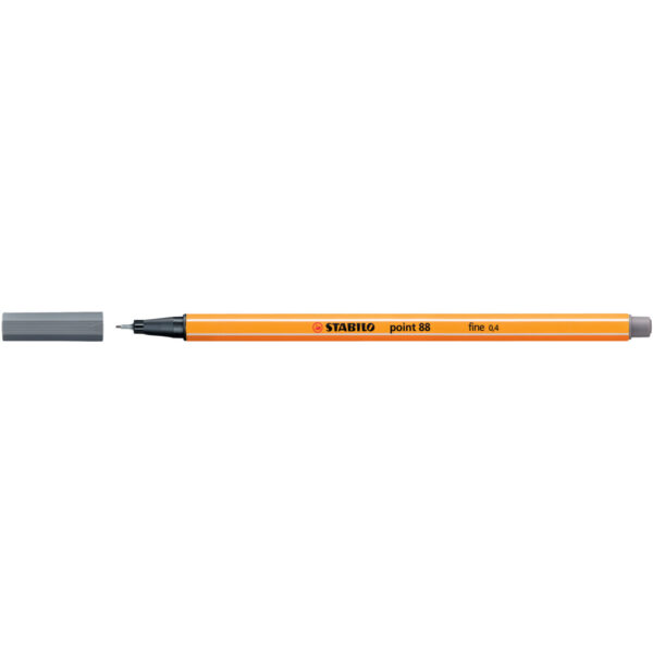 Fineliner - point 88 - dunkelgrau