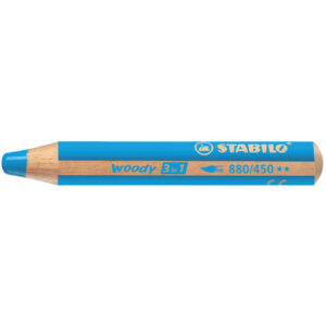 Multitalent-Stift woody 3 in 1 - cyanblau