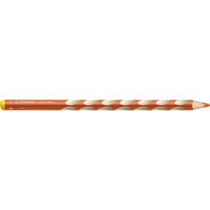 Ergonomischer Buntstift für Linkshänder - EASYcolors - Einzelstift - orange