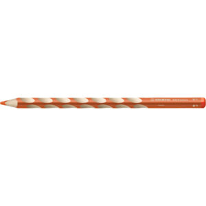 Ergonomischer Buntstift für Rechtshänder - EASYcolors - Einzelstift - orange