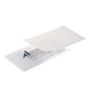 Kalt-Laminierfolie für Karten, (max. 85x55 mm), glasklar