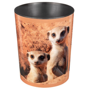 Papierkorb - 13 L, Erdmännchen