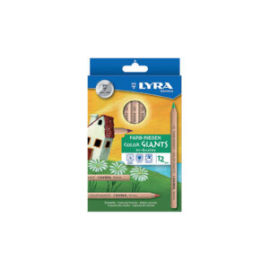 Farbstifte Farbriese naturbelassen 12 Stück im Kartonetui