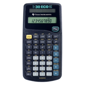 Taschenrechner TI-30 ECO RS, Solar-Energie, 79 x 153 x 18 mm