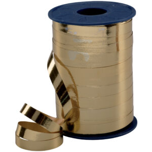 Ringelband - 10 mm x 250 m, metallic-gold