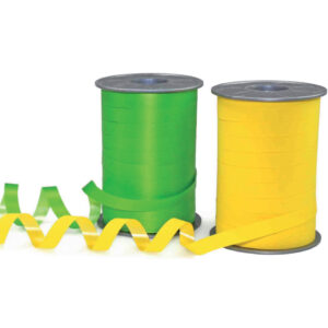 Ringelband Opak - 10 mm x 200 m, gelb