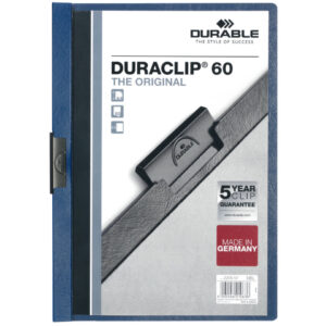Klemm-Mappe DURACLIP® 60 - A4, dunkelblau