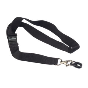 Kartenhalter CARD FIX MIT TEXTILBAND 20, max. 1 mm, schwarz, 44 cm