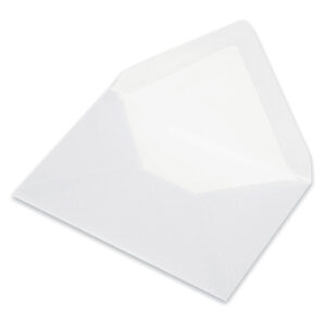 Briefhülle Paperado - C6, 120 g/qm, marble white metallic