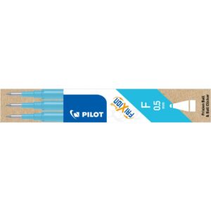 Tintenrollermine FriXion BLS-FR5 - 0,3 mm, hellblau, 3er Pack
