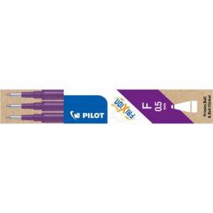 Tintenrollermine FriXion BLS-FR5 - 0,3 mm, violett, 3er Pack