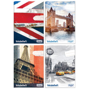 Vokabelheft A5 Schulstuff sortiert