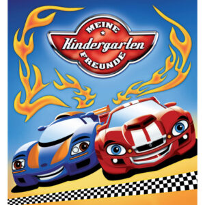 Freundebuch Autos - 65 Seiten, 19 x 20,5 cm