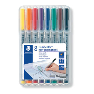 Feinschreiber Universalstift Lumocolor® - non-permanent, B, 8 Farben