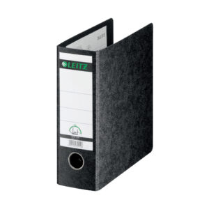 1075 Ordner Hartpappe - 77 mm, mit Griffloch, für Größe A5