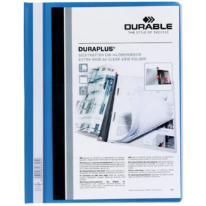 Angebotshefter DURAPLUS® - strapazierfähige Folie, A4+, blau