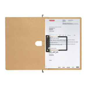 1989 Hängehefter ALPHA® - Schlauchheftung Flexofil, Natronkarton, naturbraun