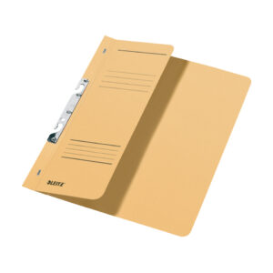 3744 Schlitzhefter, 1/2-Vorderdeckel, A4, kfm. Heftung, Manilakarton 250 g/qm, chamois