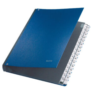 5931 Pultordner 1-31 - 32 Fächer, PP, blau