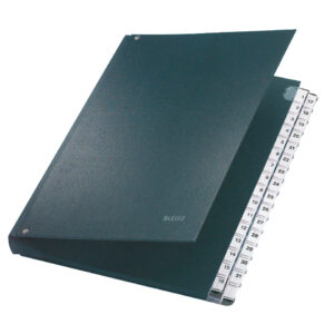 5931 Pultordner 1-31 - 32 Fächer, PP, schwarz