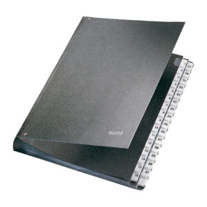 5831 Pultordner 1-31 - 32 Fächer, Hartpappe, schwarz