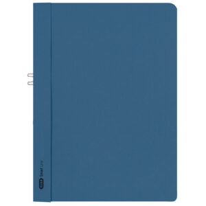 Klemmhandmappe ohne Deckel - A4, 10 Blatt, Manilakarton (RC), blau