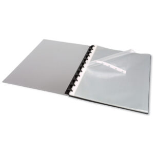 Ersatzhülle für Ringmappe 61430, genarbt, oben offen, 10 Stück