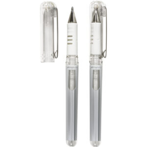 Gel-Tintenroller Hybrid METALLIC GIANTS - 0,5 mm, weiß