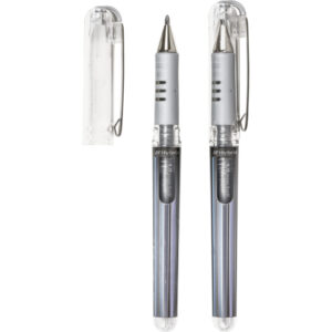 Gel-Tintenroller Hybrid METALLIC GIANTS - 0,5 mm, metallic-silber