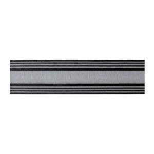 Zierband mit Draht Trauer - 25 mm x 20 m, schwarz