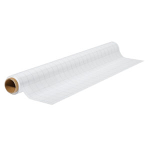 Xtra!Line®Chart Schreibfolie - weiß, kariert,  60x80cm, 25 Blatt gerollt