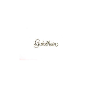 Gutscheinkarte - inkl. Umschlag