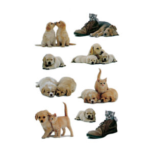5606 Sticker DECOR Hundewelpen