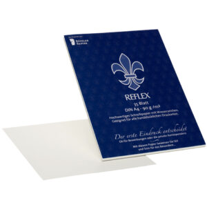 Reflex Korrespondenzpapier - DIN A4, weiß, 35 Blatt