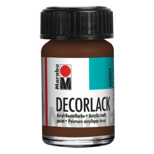 Decorlack Acryl - Mittelbraun 040, 15 ml