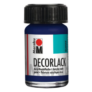 Decorlack Acryl - Dunkelblau 053, 15 ml
