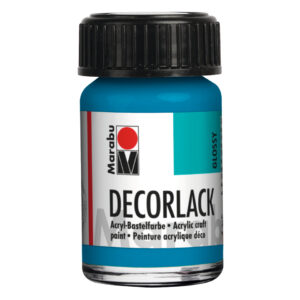 Decorlack Acryl - Cyan 056, 15 ml
