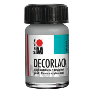 Decorlack Acryl - Metallic-Silber 782, 15 ml