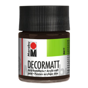 Decormatt Acryl - Dunkelbraun 045, 50 ml