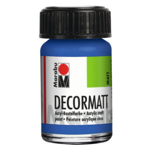 Decormatt Acryl - Mittelblau 052, 15 ml