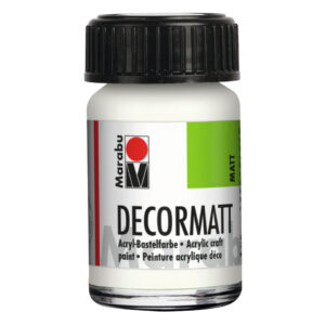 Decormatt Acryl - weiß 070, 15 ml