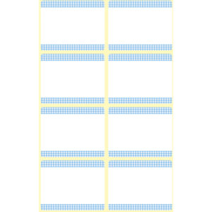 Z-Design 59371, Tiefkühl-Etiketten, 5 Bogen/40 Etiketten