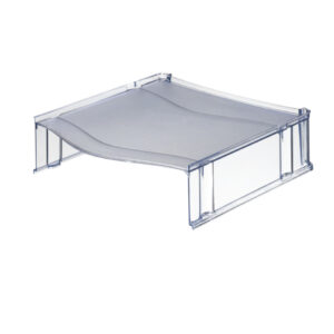 5234 Distanzelement Plus, für Briefkörbe Plus, grau transparent