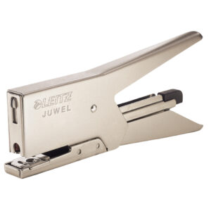 5557 Heftzange Juwel 2000, Metall, 12 Blatt, matt, nickel